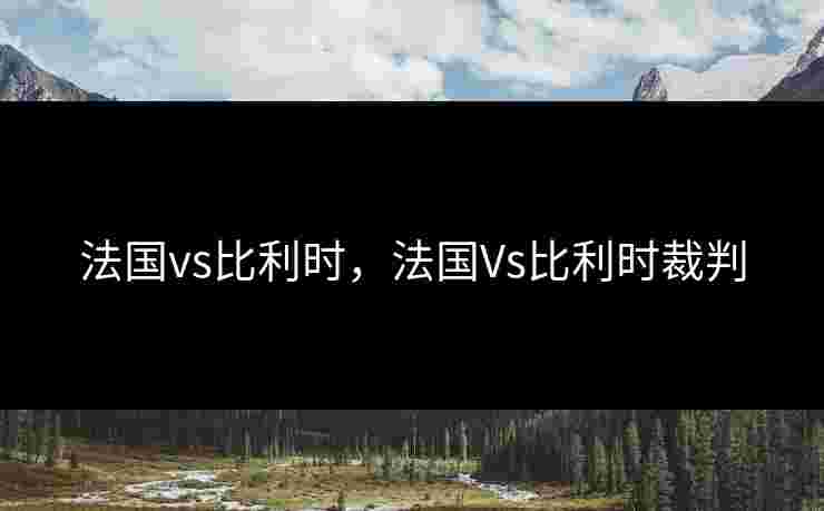 法国vs比利时，法国Vs比利时裁判